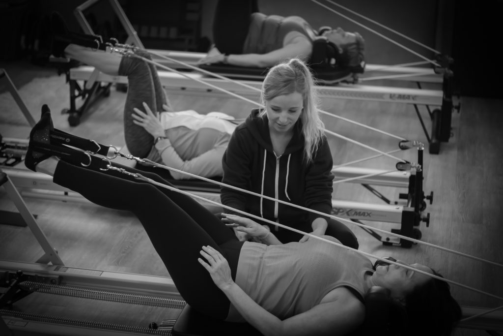 Reformer Pilates Class Raise the Bar Sherwood Park Mindful Movement